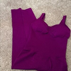 BuffBunny Shape Seamleas Bodysuit Grape Juice  L
